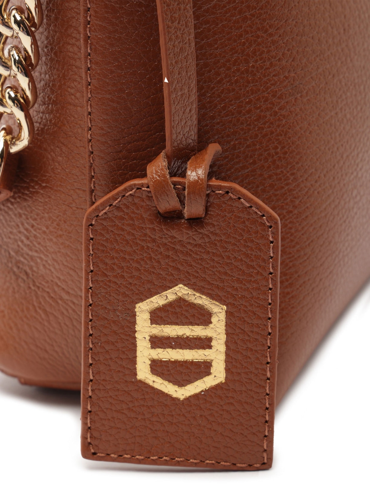 Bolsa Feminina Tiracolo Pequena Couro Marrom Arezzo