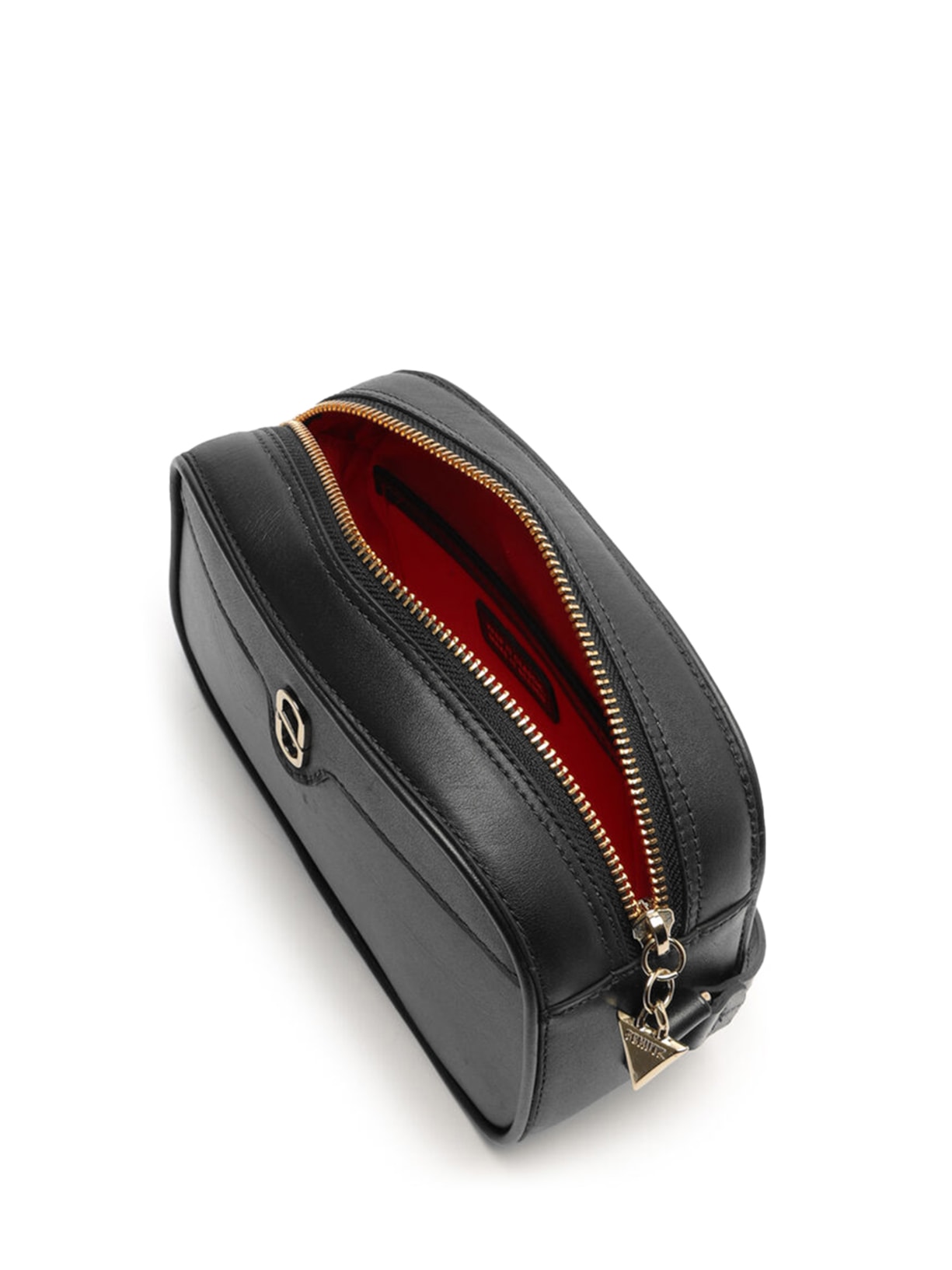 Bolsa Feminina Tiracolo Pequena Couro Preto Schutz