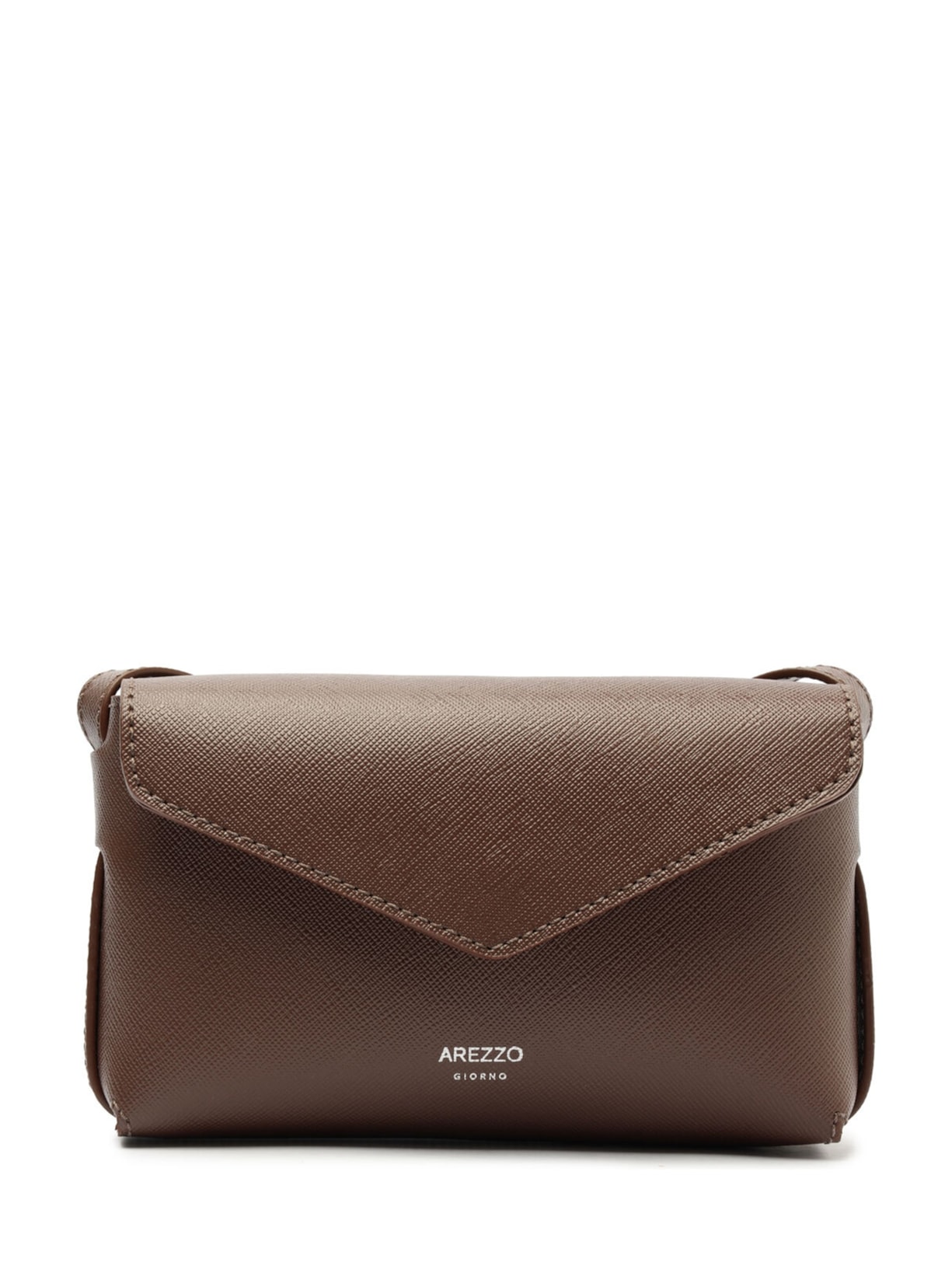 Bolsa Feminina Tiracolo Pequena Envelope - Marrom