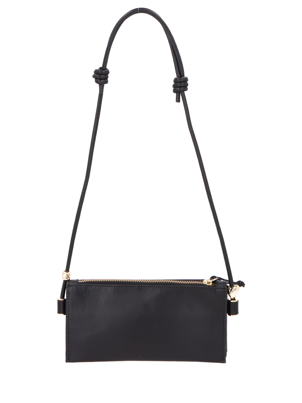 Bolsa Feminina Tiracolo Pequena Grease Preto Luiza Barcelos