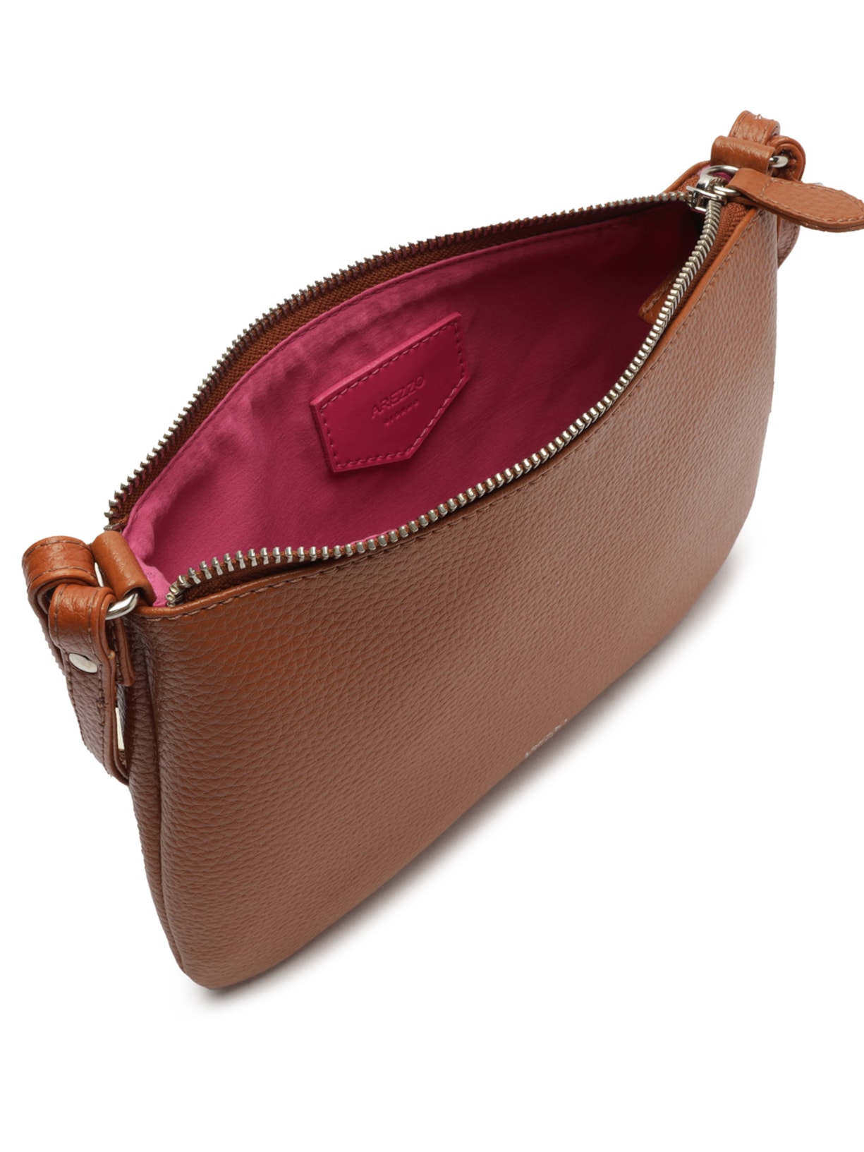 Bolsa Feminina Tiracolo Pequena Marrom Arezzo