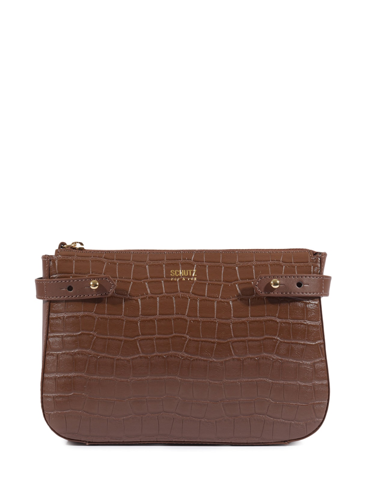 Bolsa Feminina Tiracolo Pequena Marrom Schutz