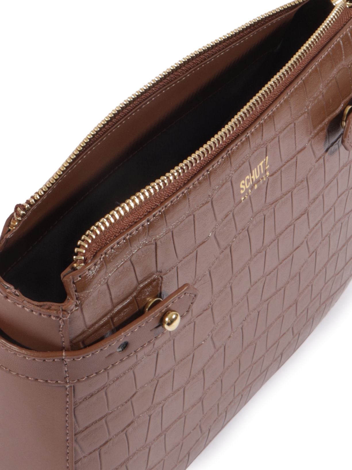 Bolsa Feminina Tiracolo Pequena Marrom Schutz