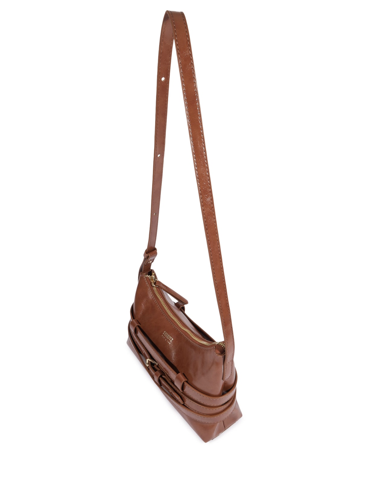 Bolsa Feminina Tiracolo Pequena Marrom Schutz