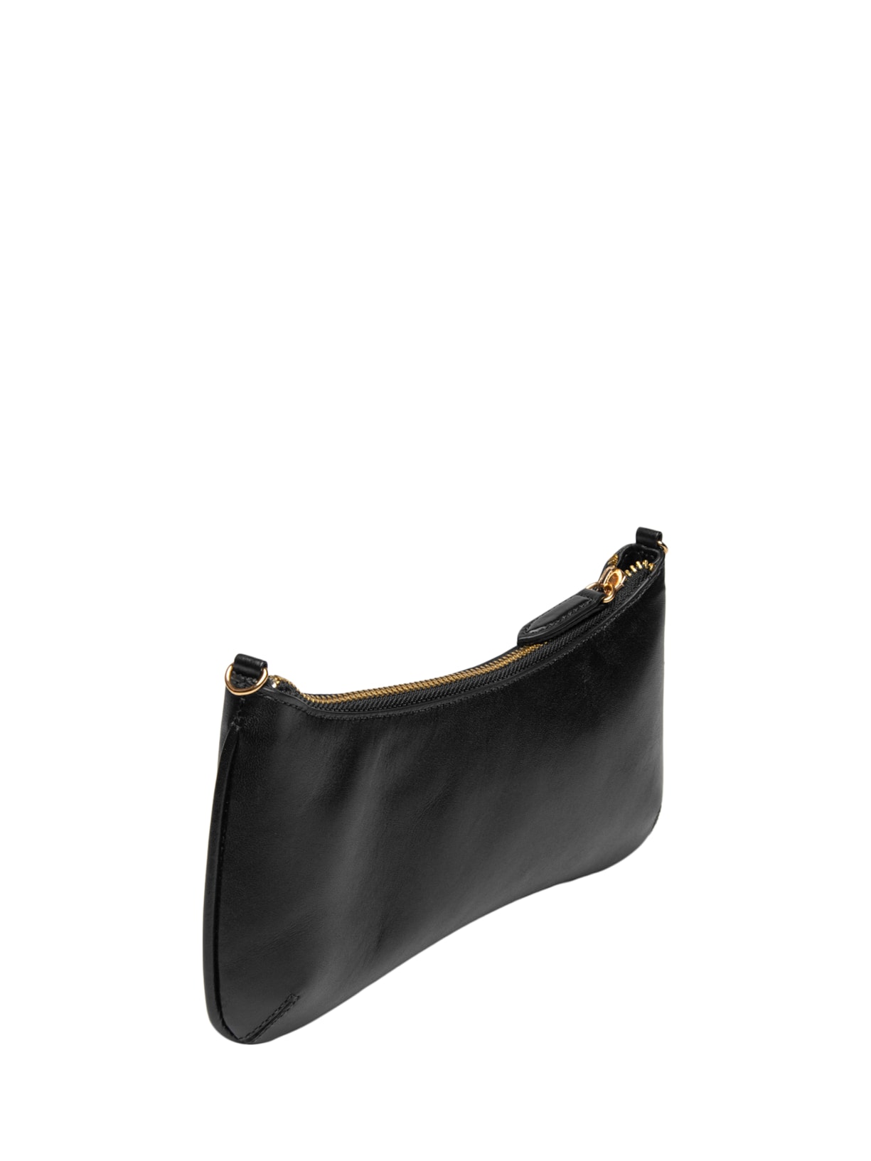 Bolsa Feminina Tiracolo Pequena Napa Oil Preto Vicenza