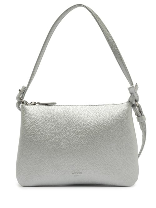 Bolsa Feminina Tiracolo Pequena - Prata