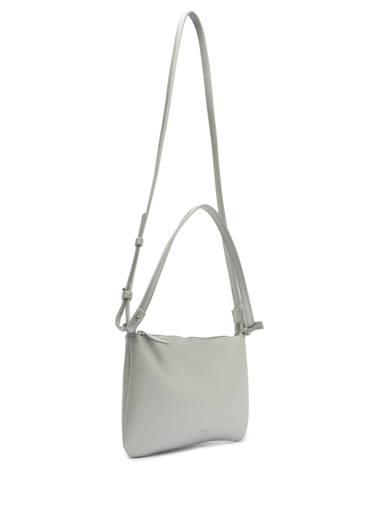 Bolsa Feminina Tiracolo Pequena Prata Arezzo