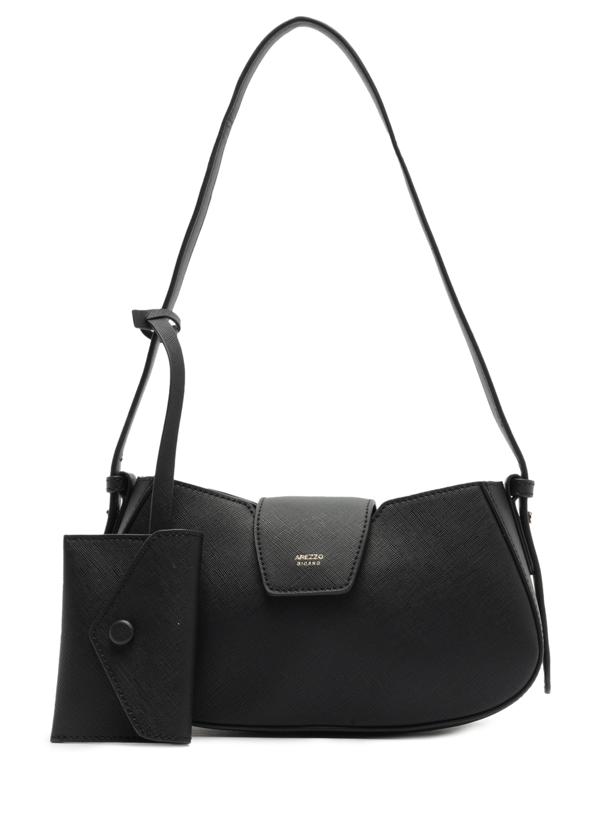 Bolsa Feminina Tiracolo Pequena Preto Arezzo