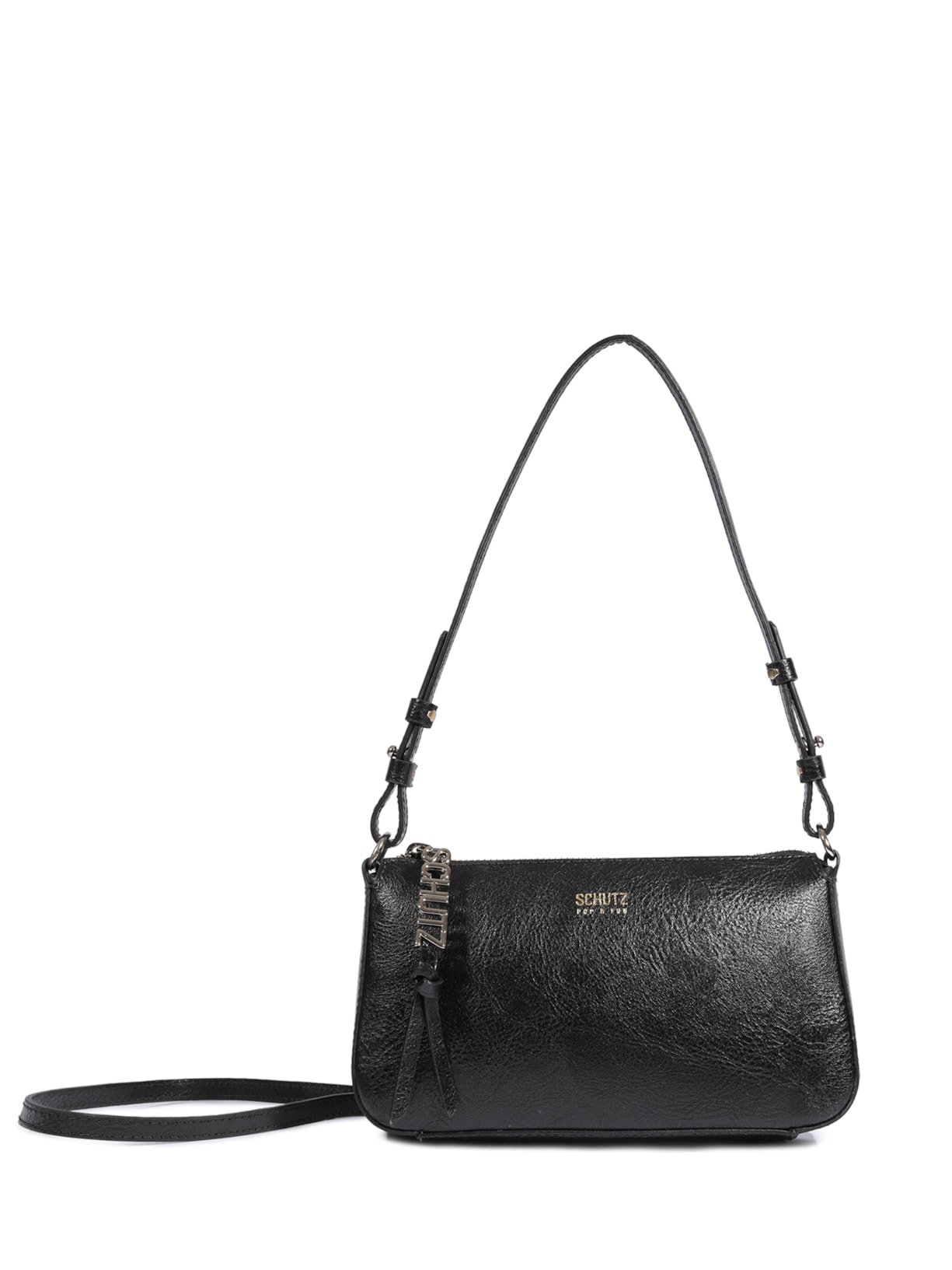 Bolsa Feminina Tiracolo Pequena Preto Schutz