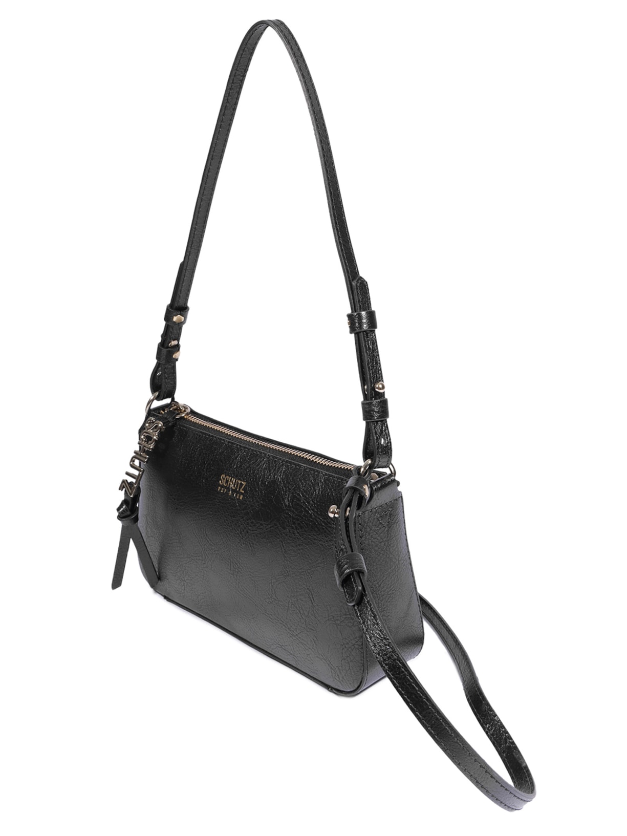 Bolsa Feminina Tiracolo Pequena Preto Schutz