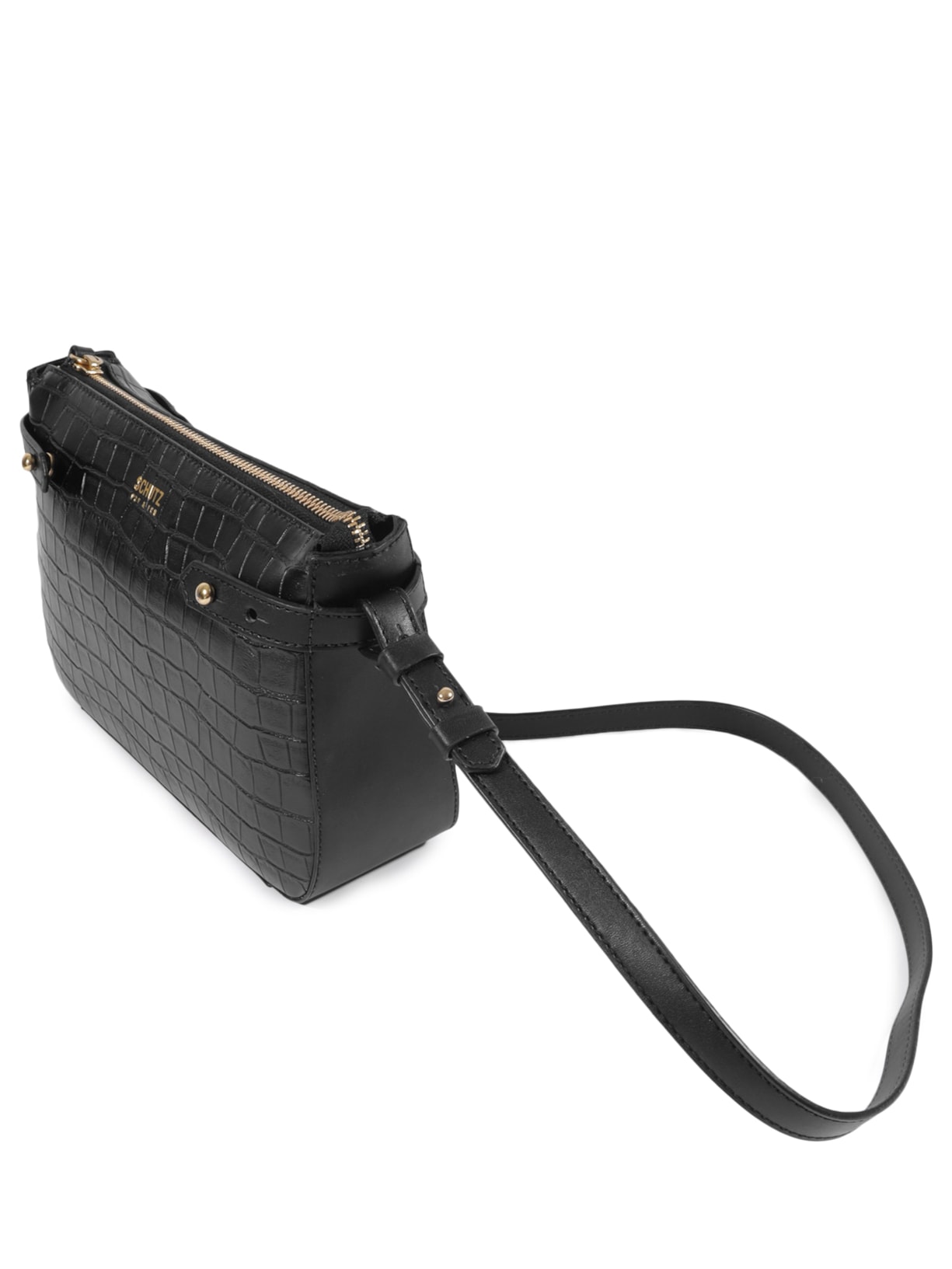 Bolsa Feminina Tiracolo Pequena Preto Schutz