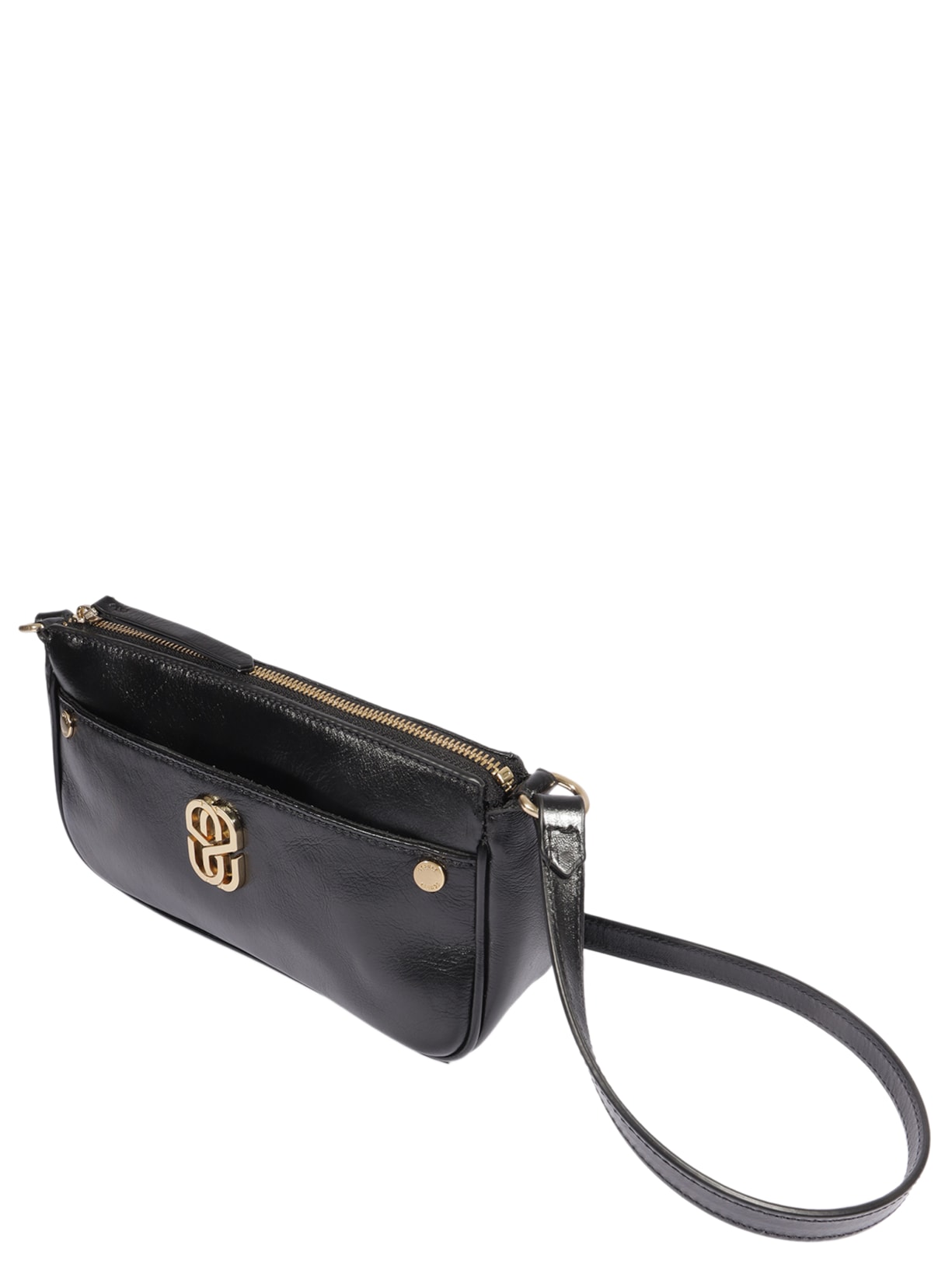Bolsa Feminina Tiracolo Pequena Preto Schutz