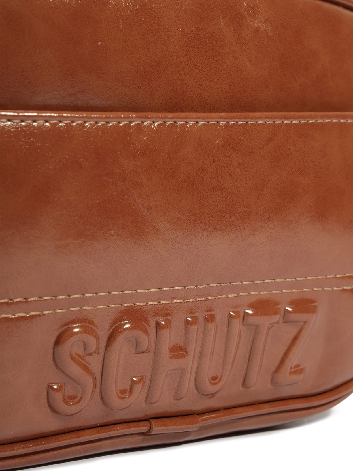 Bolsa Feminina Tiracolo Pequena Sian Marrom Schutz