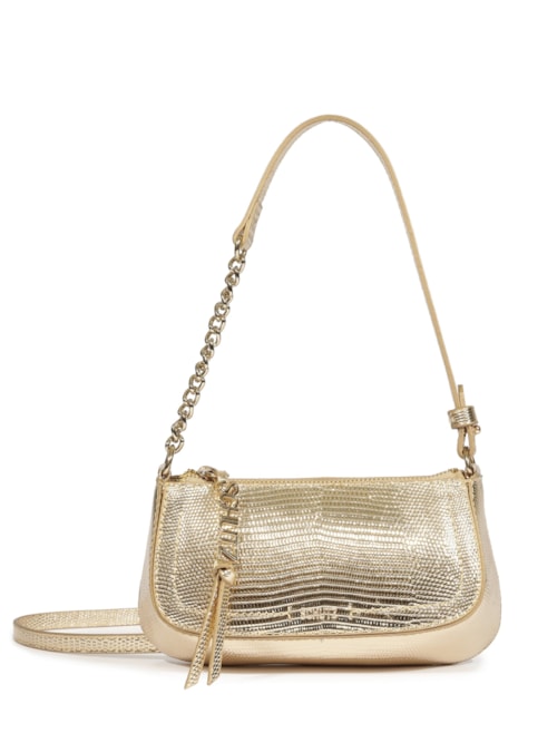 Bolsa Feminina Tiracolo Pequena Tina - Dourada