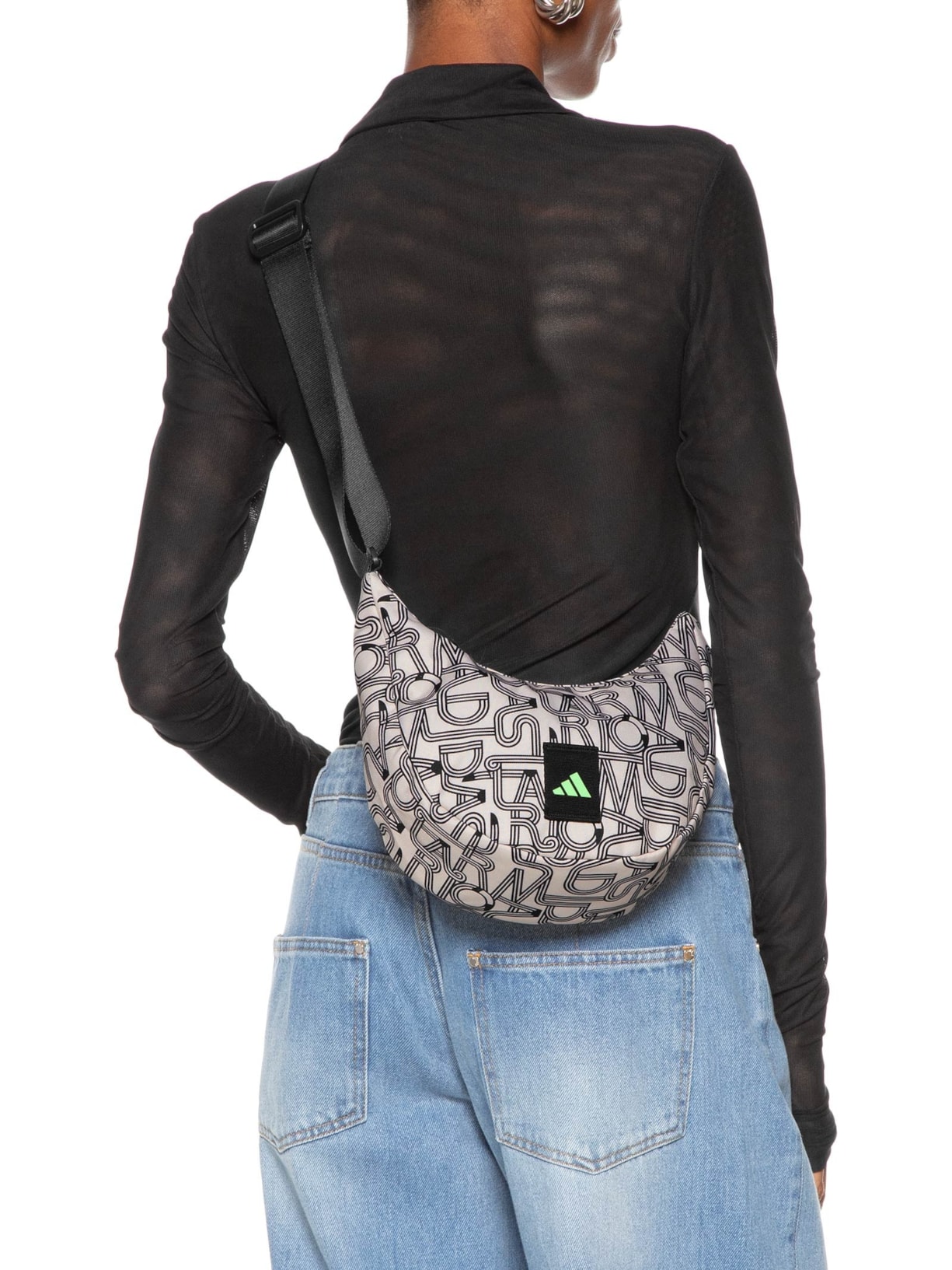 Bolsa Feminina Tiracolo Preto Adidas + Farm