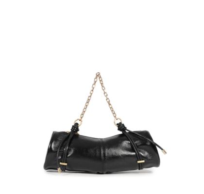 Bolsa Feminina Tiracolo Rare Couro - Preto