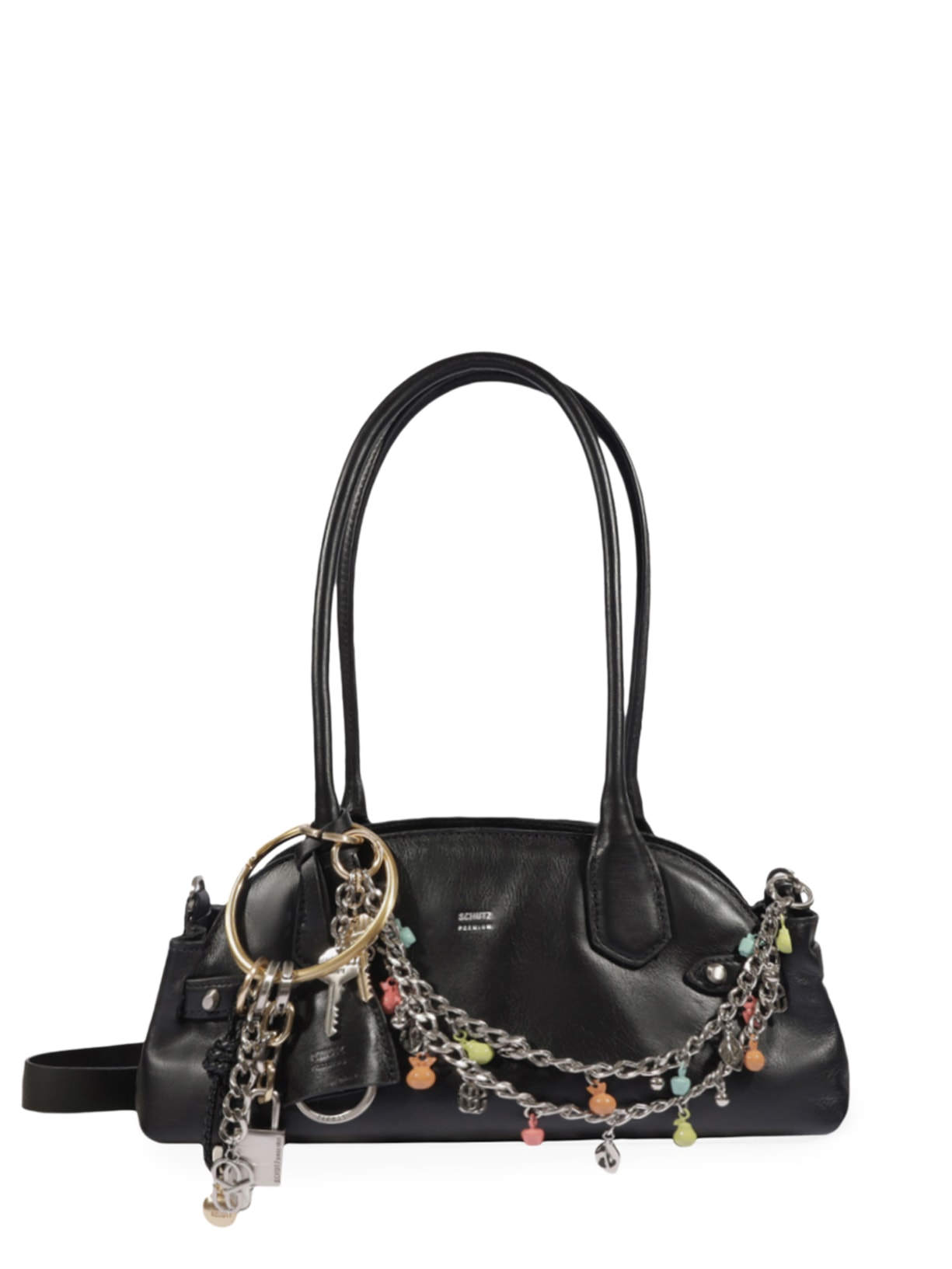Bolsa Feminina Tiracolo Shoulder Broadway Summer Média – Preto Schutz