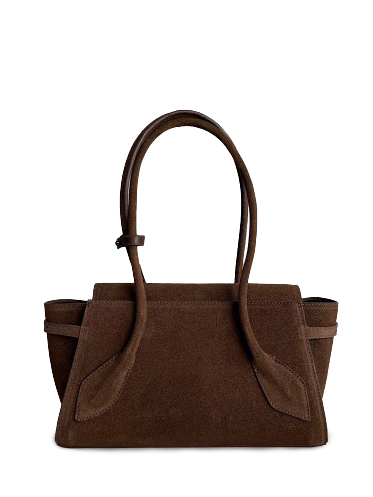 Bolsa Feminina Tiracolo Sofia Média Couro Marrom Schutz + Nati Vozza