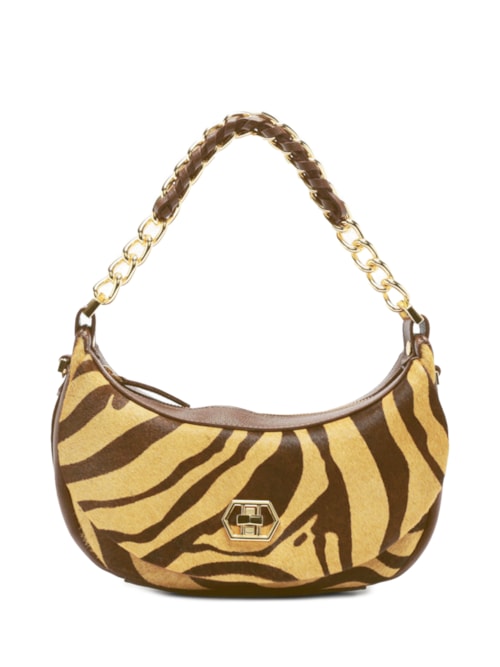Bolsa Feminina Tiracolo Stella Média - Animal Print