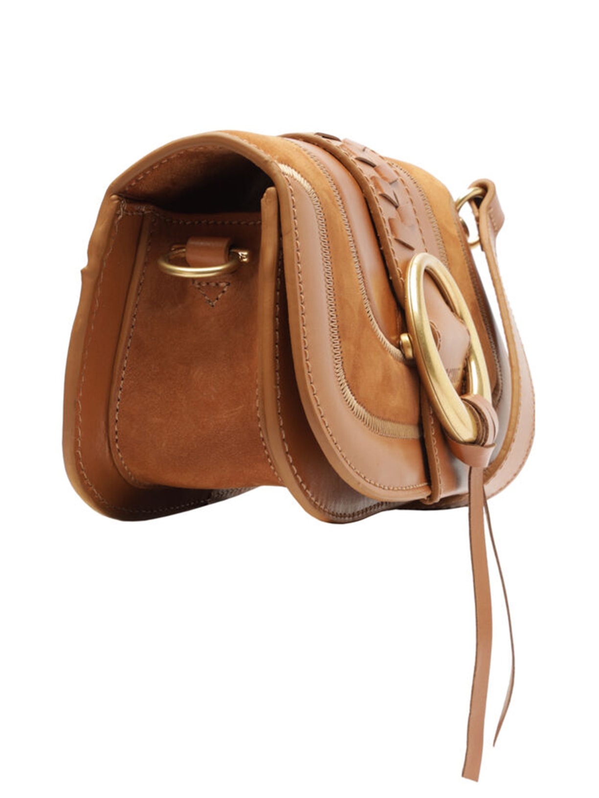 Bolsa Feminina Tiracolo Wiley Couro Marrom Schutz