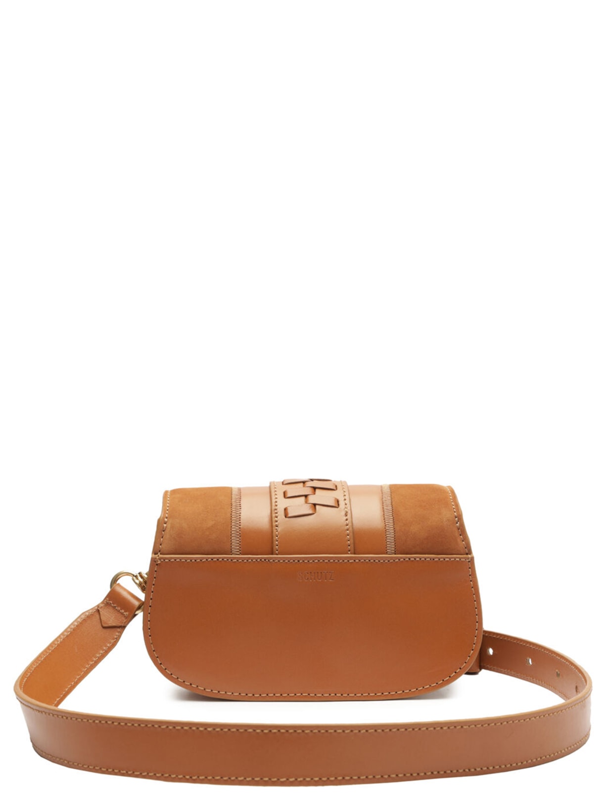 Bolsa Feminina Tiracolo Wiley Couro Marrom Schutz