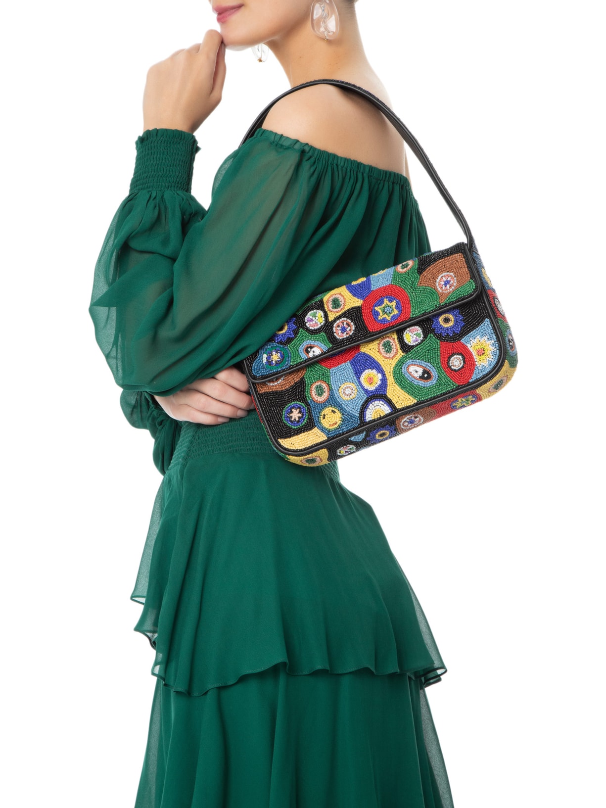 Bolsa Feminina Tommy Bag Preto Staud