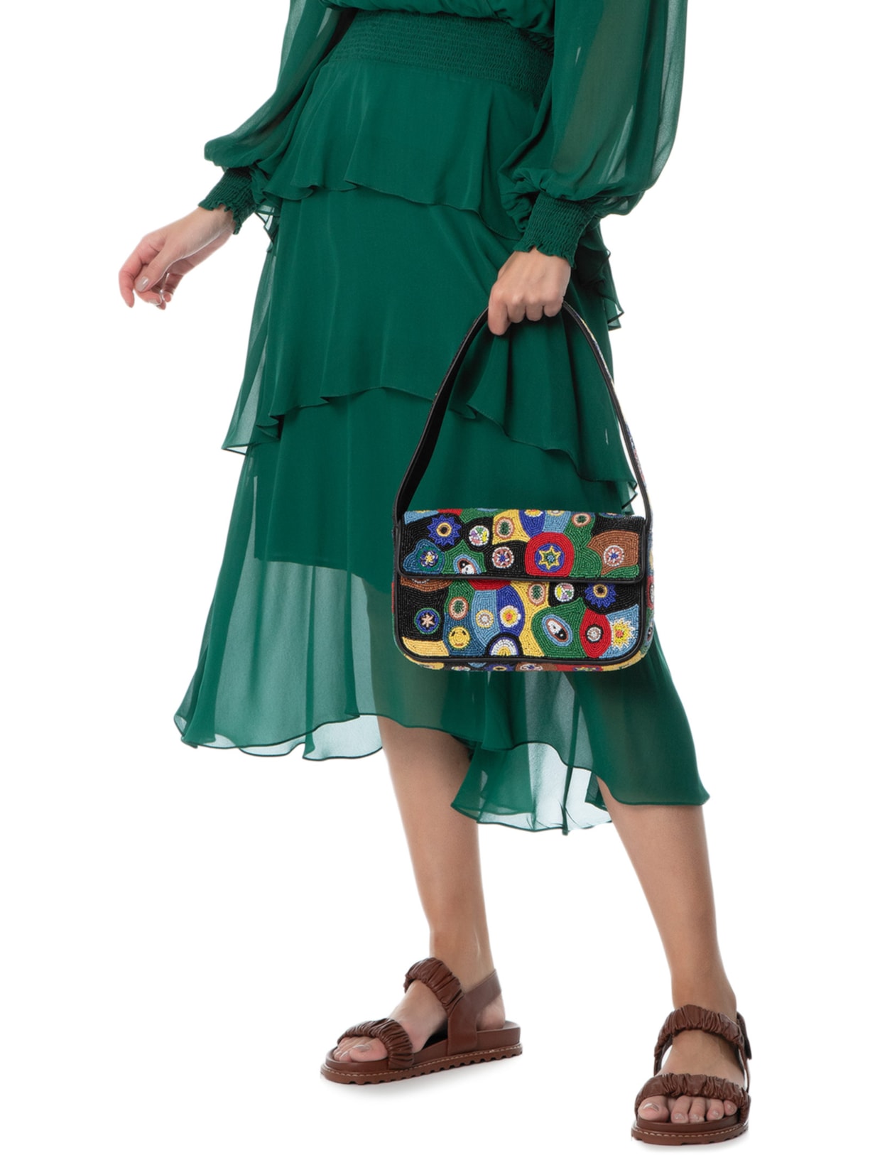 Bolsa Feminina Tommy Bag Preto Staud
