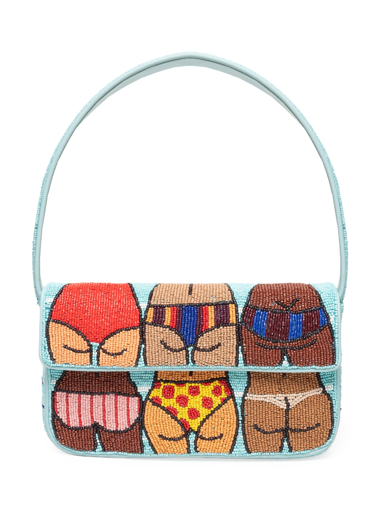 Bolsa Feminina Tommy Beaded - Azul