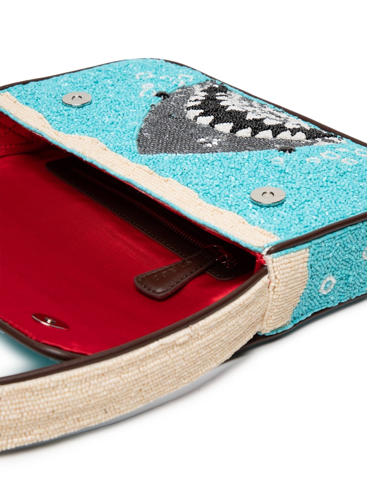 Bolsa Feminina Tommy Beaded Azul Staud