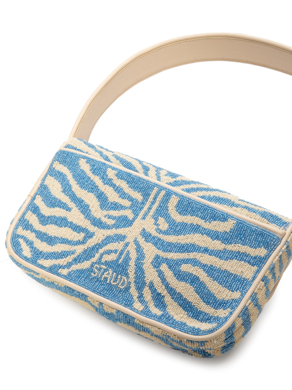 Bolsa Feminina Tommy Beaded Bag Light Azul Staud