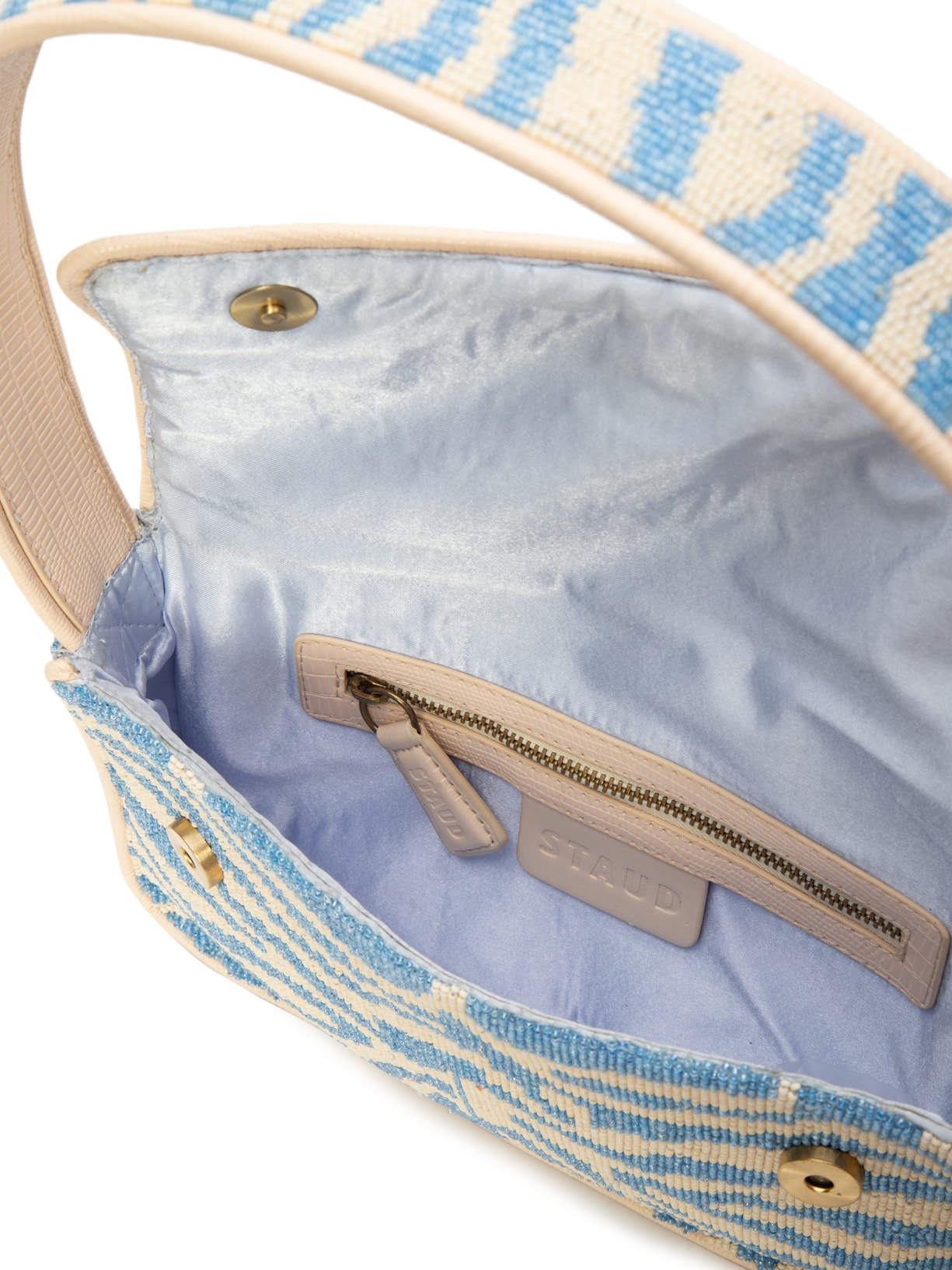 Bolsa Feminina Tommy Beaded Bag Light Azul Staud