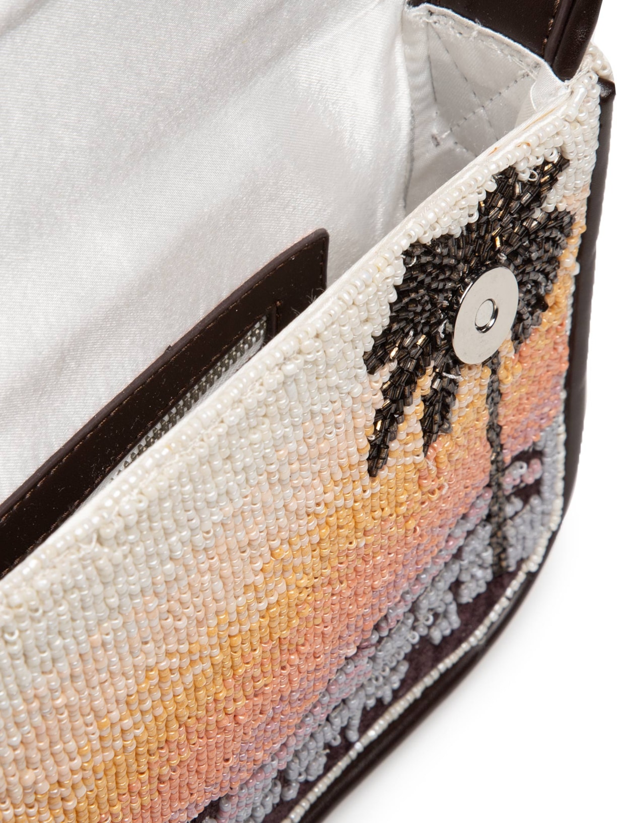 Bolsa Feminina Tommy Beaded Laranja Staud