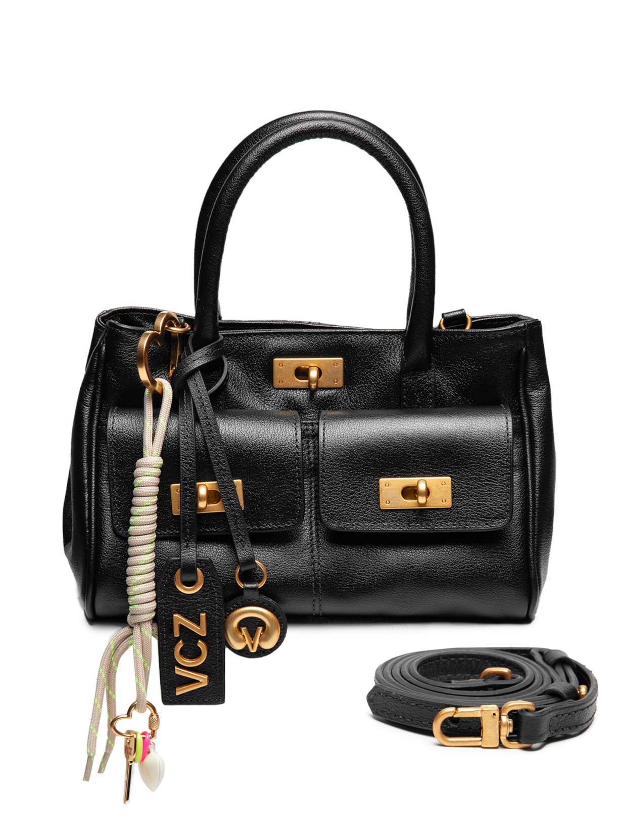 Bolsa Feminina Tote Bethany Pequena - Preto