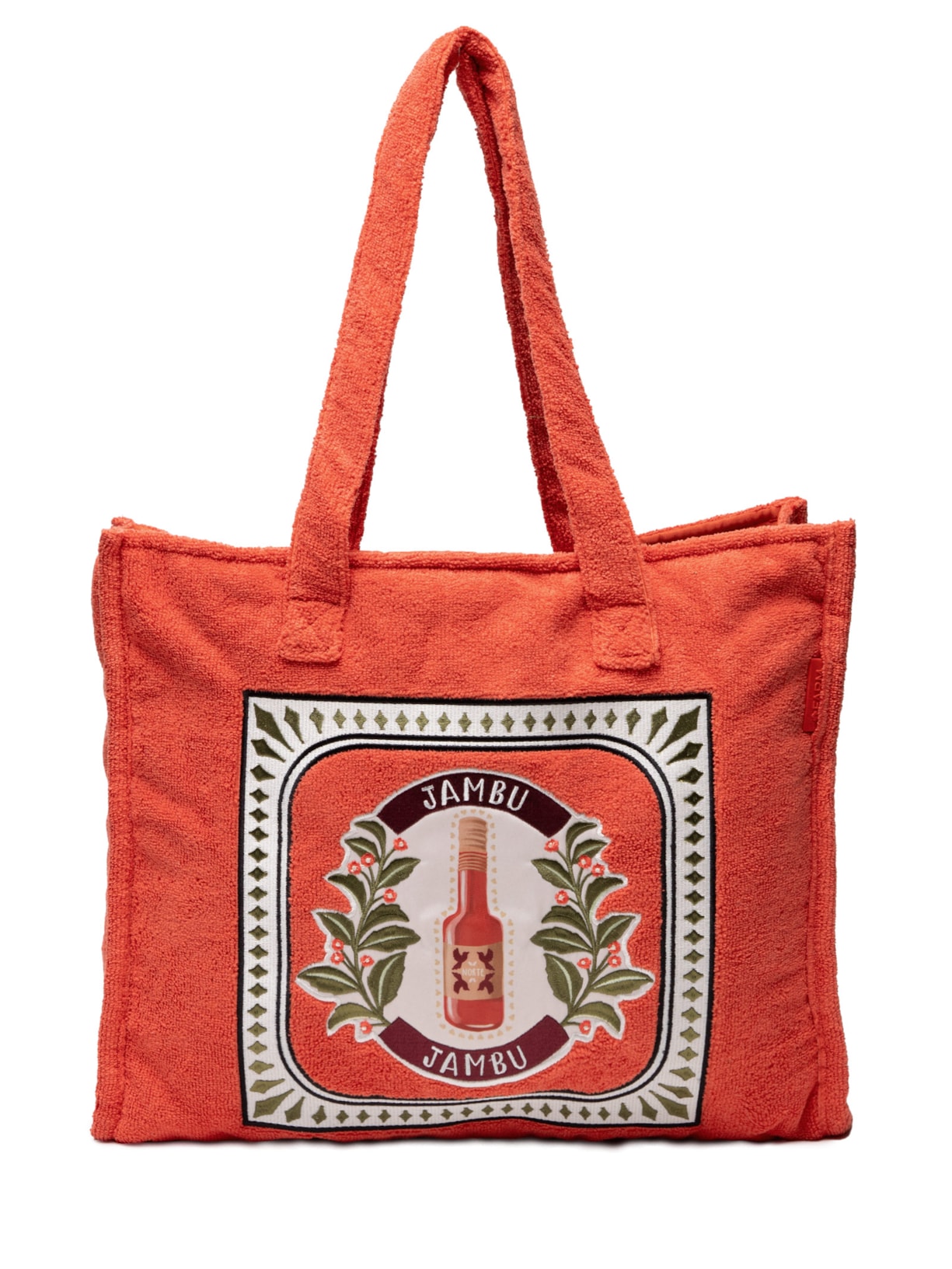 Bolsa Feminina Tote Carioca Revoada Tropical - Laranja