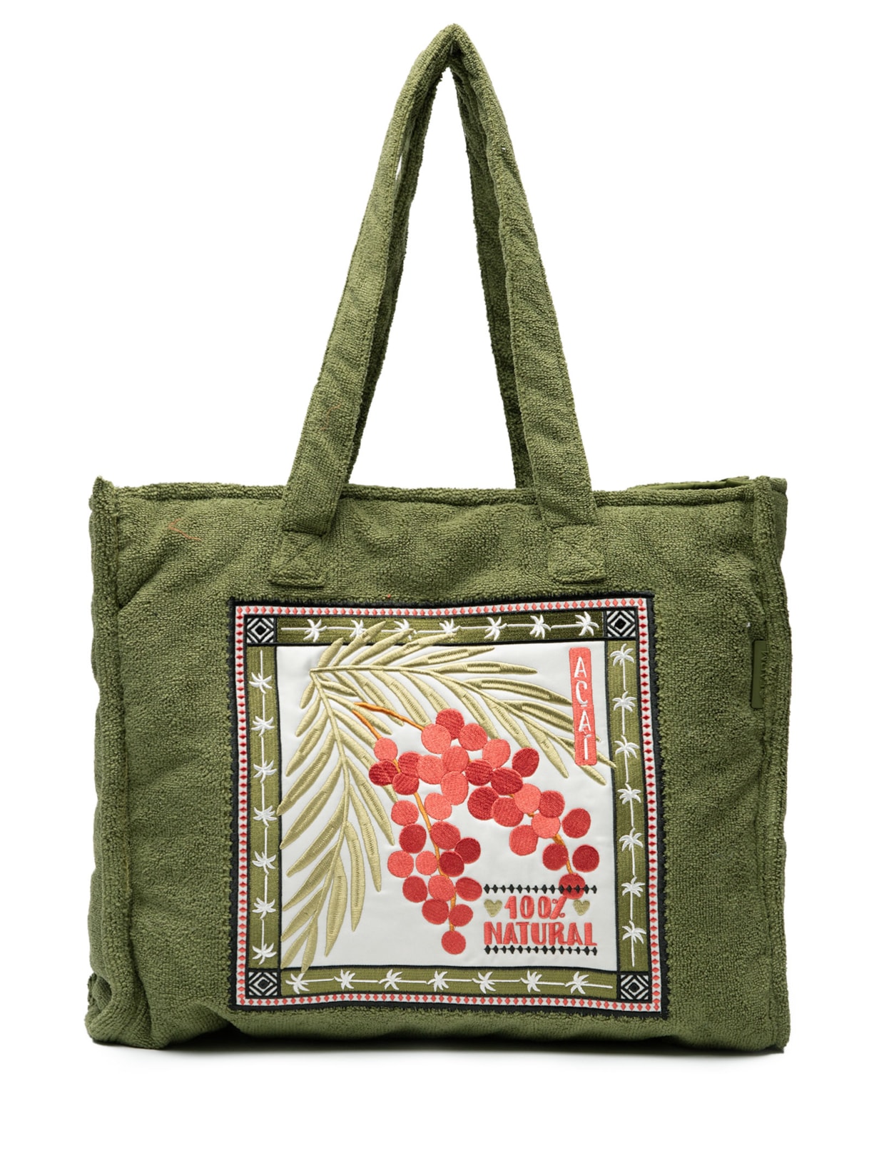 Bolsa Feminina Tote Carioca Revoada Tropical - Verde