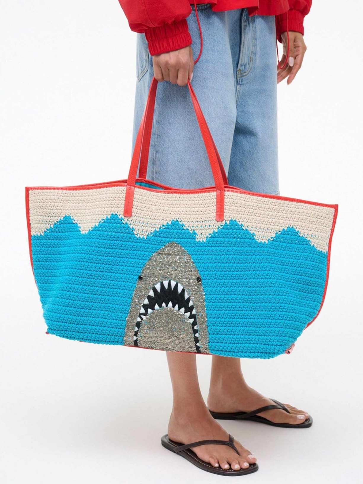 Bolsa Feminina Tote Christos Large Azul Staud