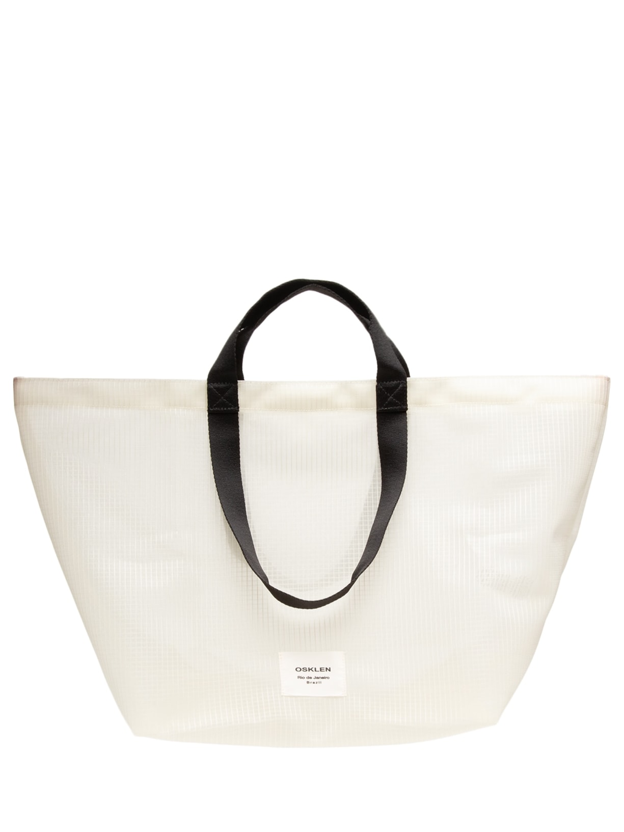 Bolsa Feminina Tote Clear Large Off White Osklen