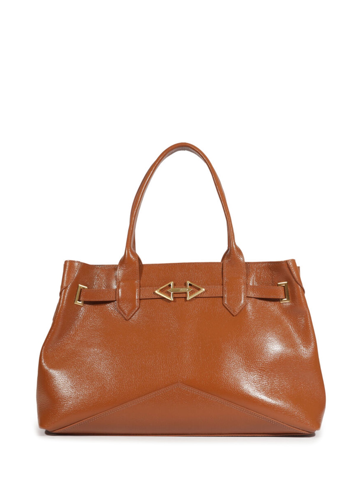 Bolsa Feminina Tote Couro Grande - Marrom