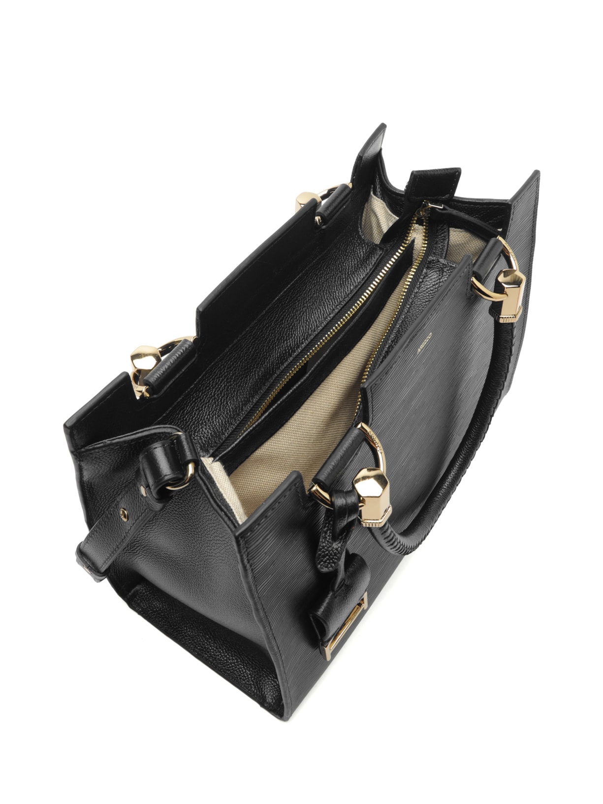 Bolsa Feminina Tote Couro Grande Preto Arezzo