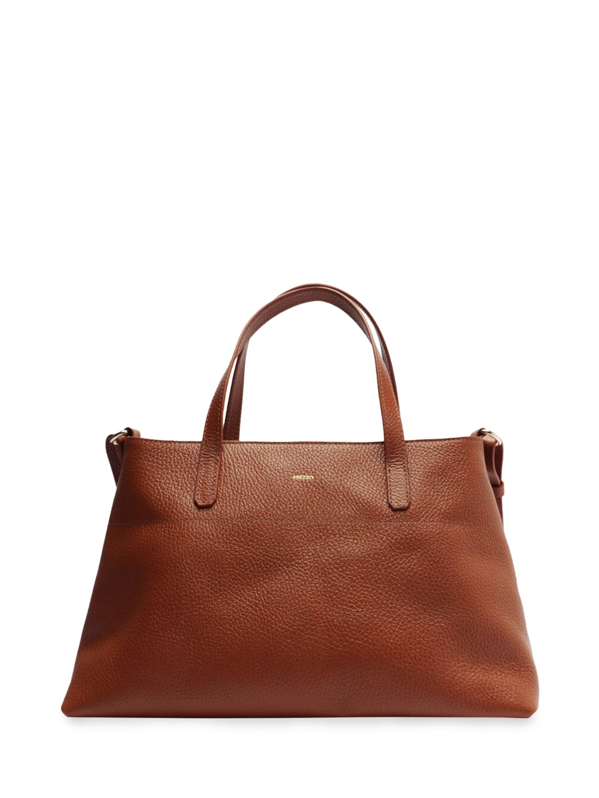 Bolsa Feminina Tote Couro Jenny Grande - Marrom