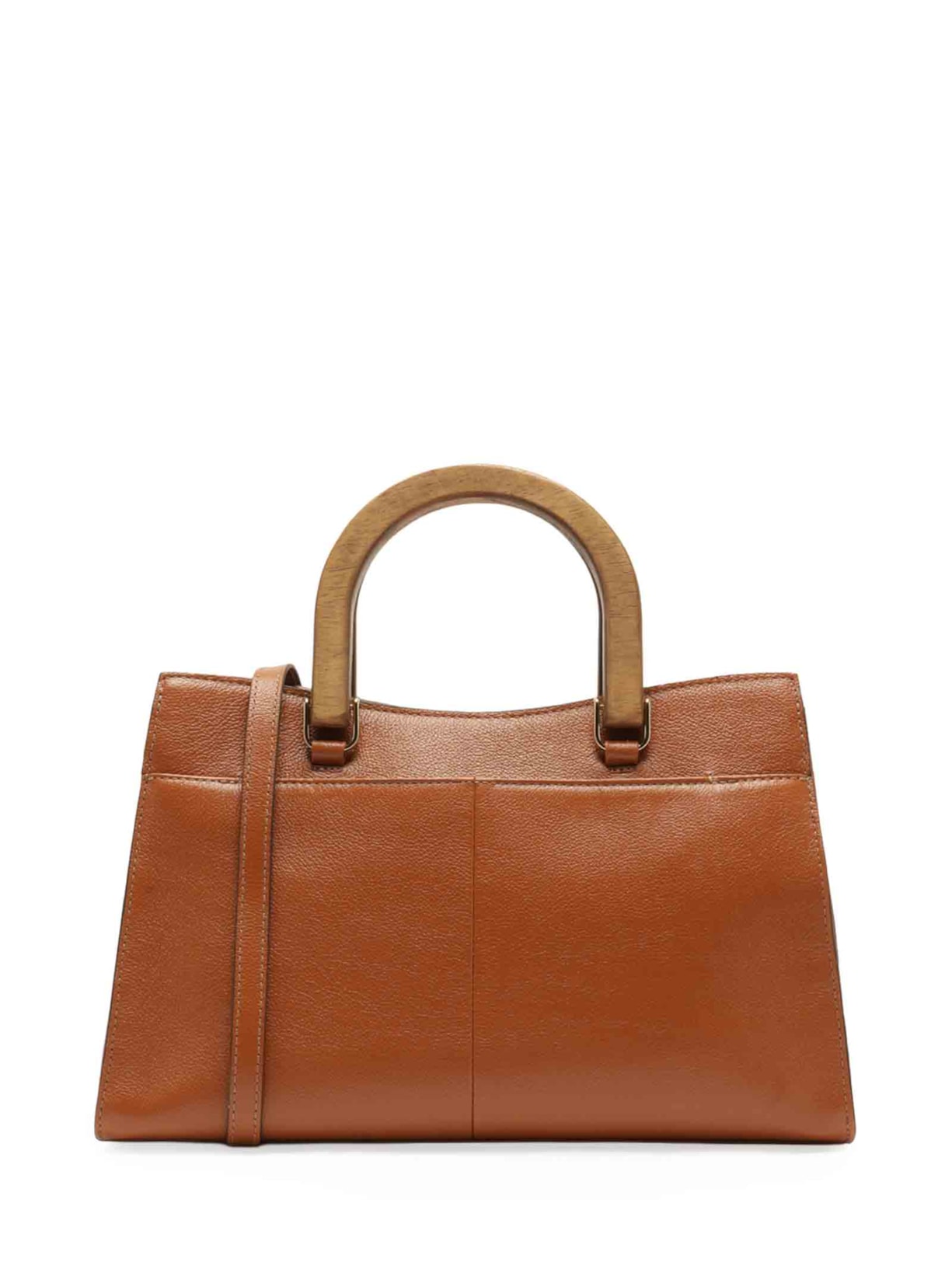 Bolsa Feminina Tote Couro Média Snake Marrom Arezzo