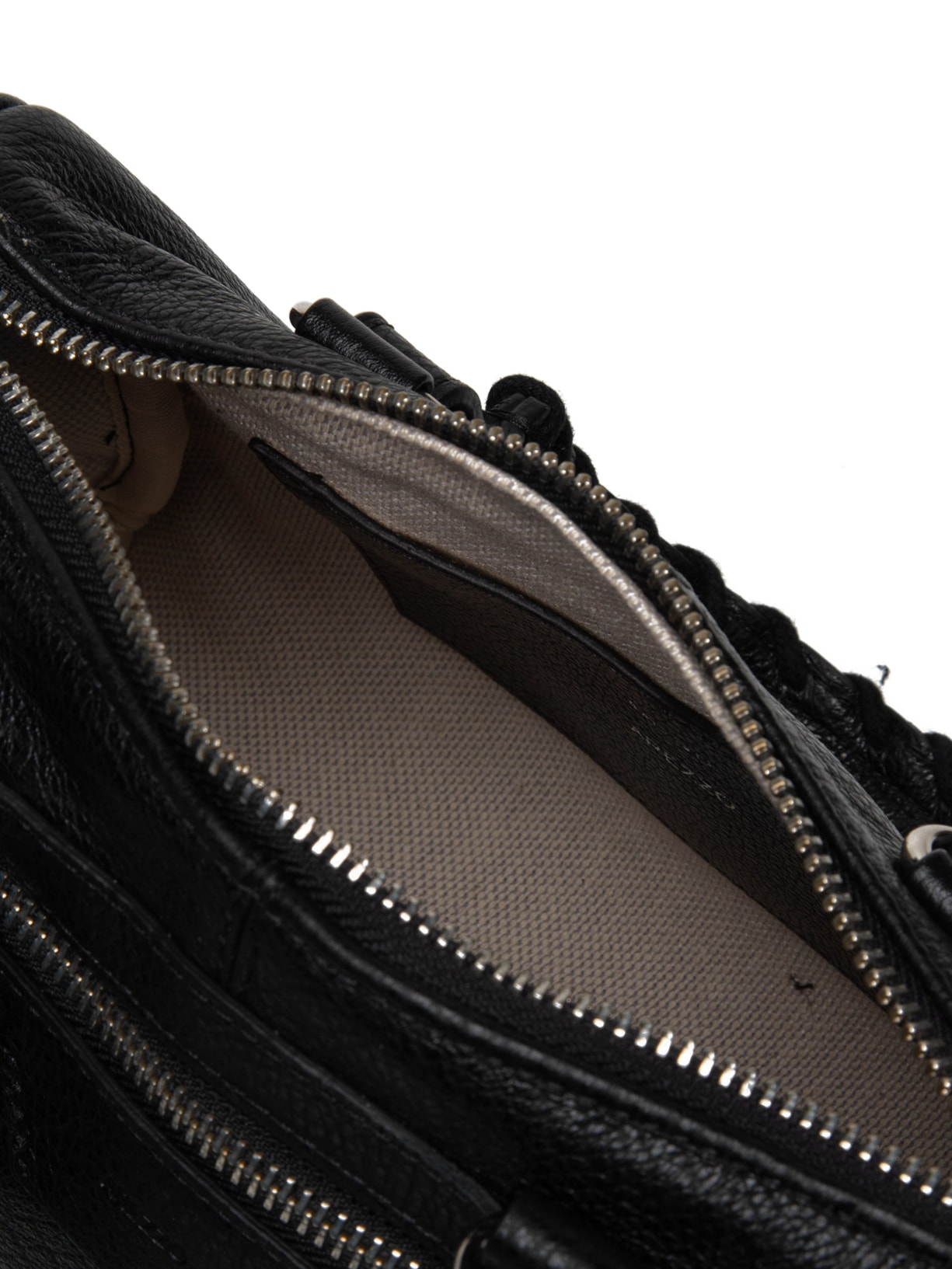 Bolsa Feminina Tote Couro Pequena Alça Tressê Preto Arezzo
