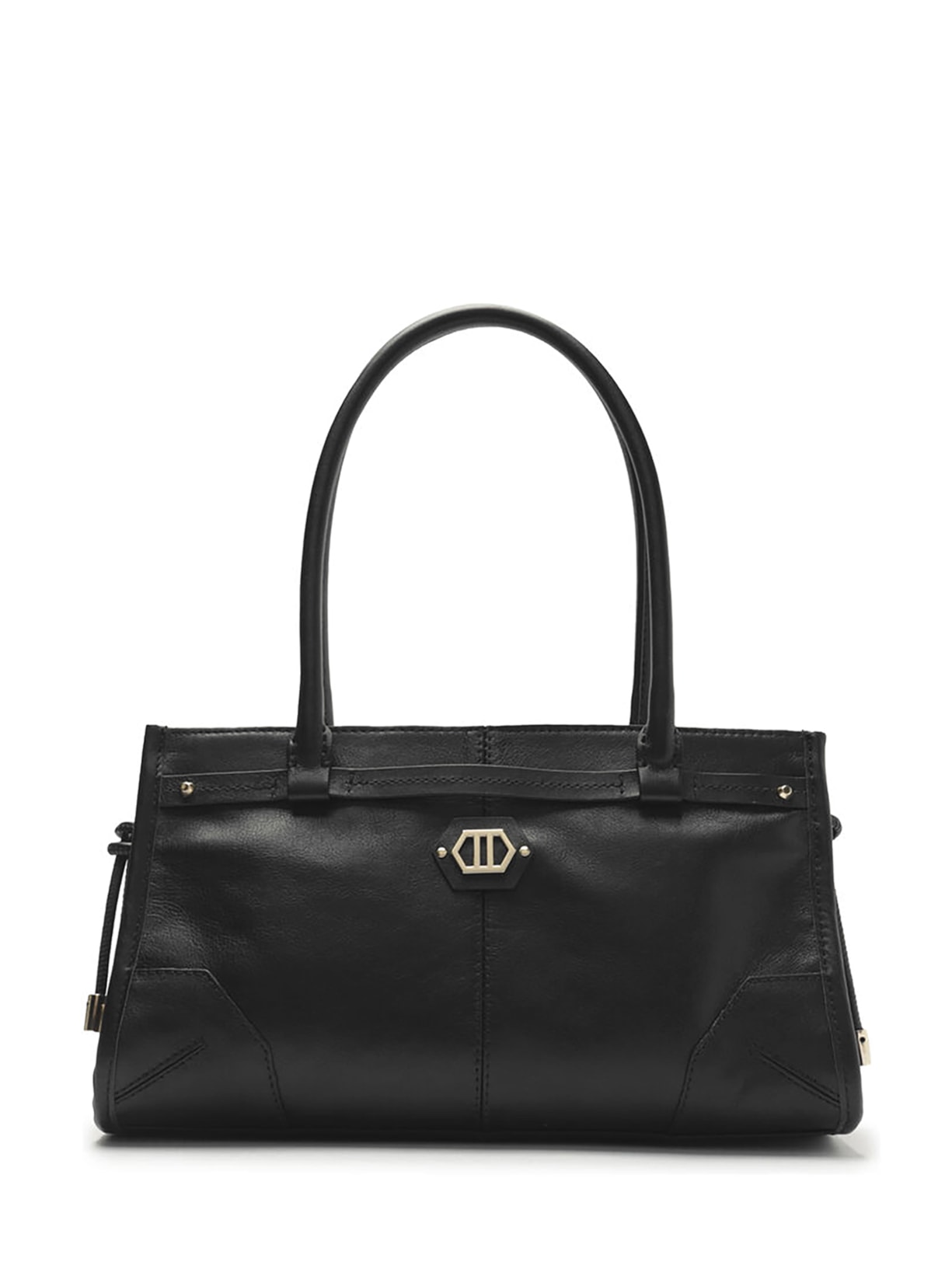 Bolsa Feminina Tote Couro Smash Grande - Preto