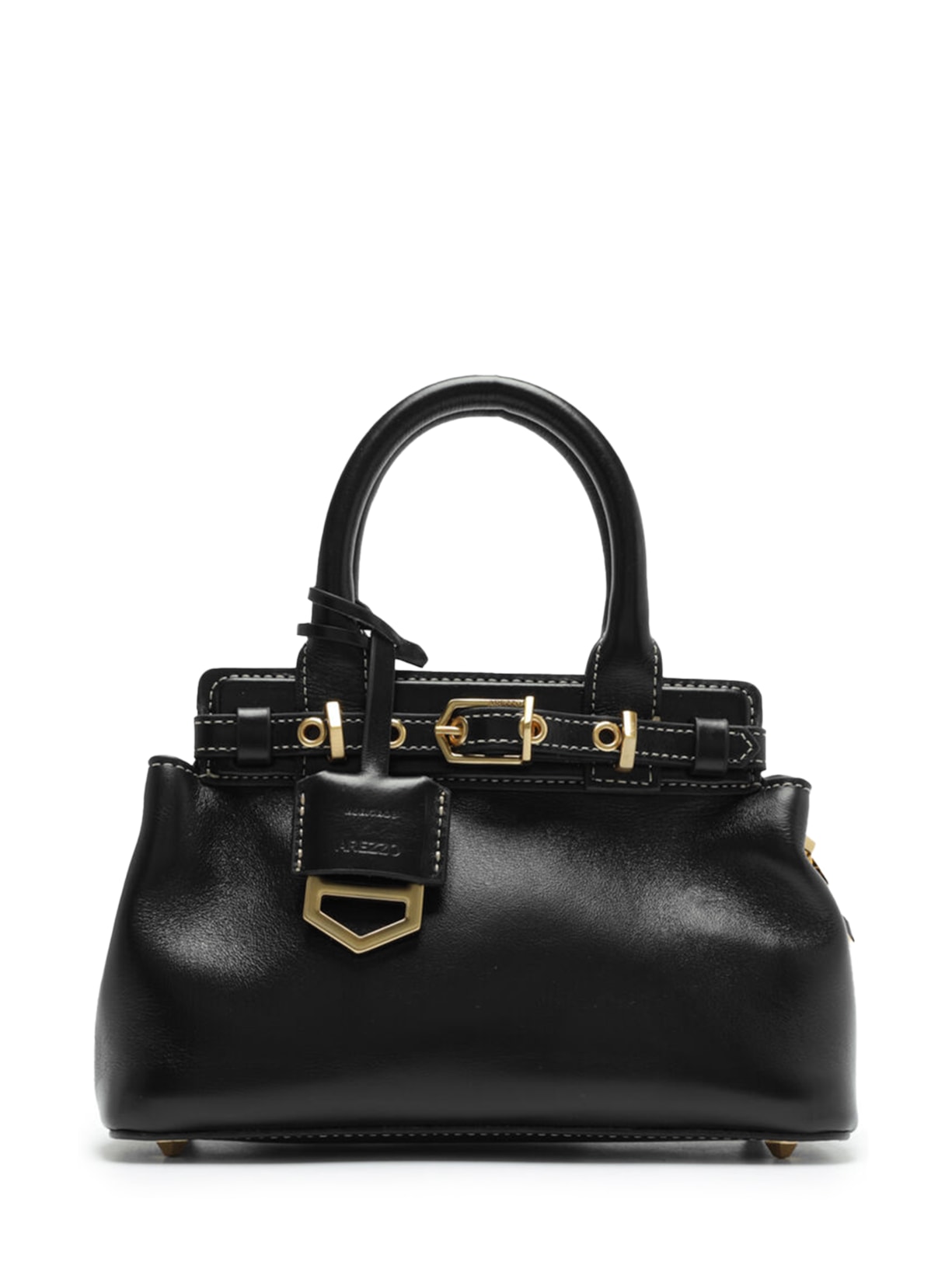 Bolsa Feminina Tote Couro Victória - Preto