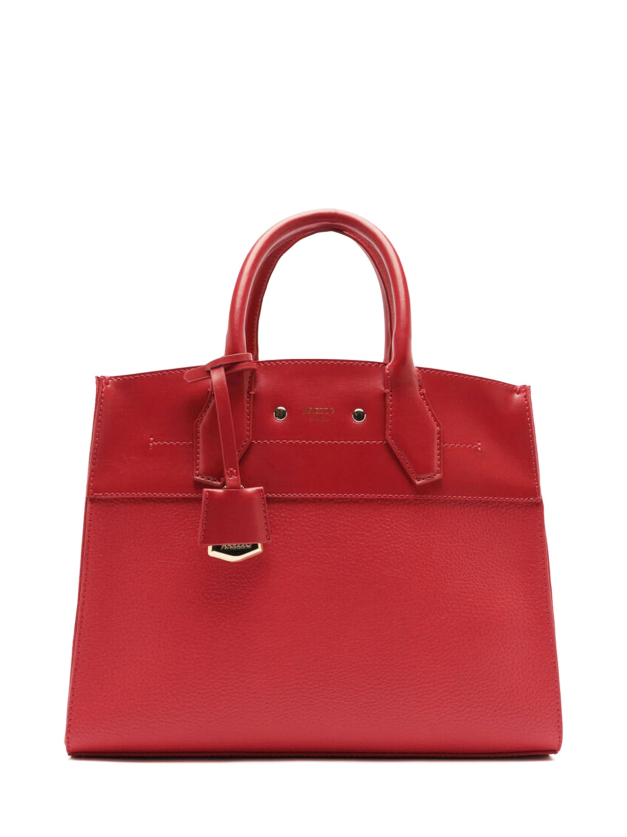 Bolsa Feminina Tote Giorno Grande Moldura - Vermelho