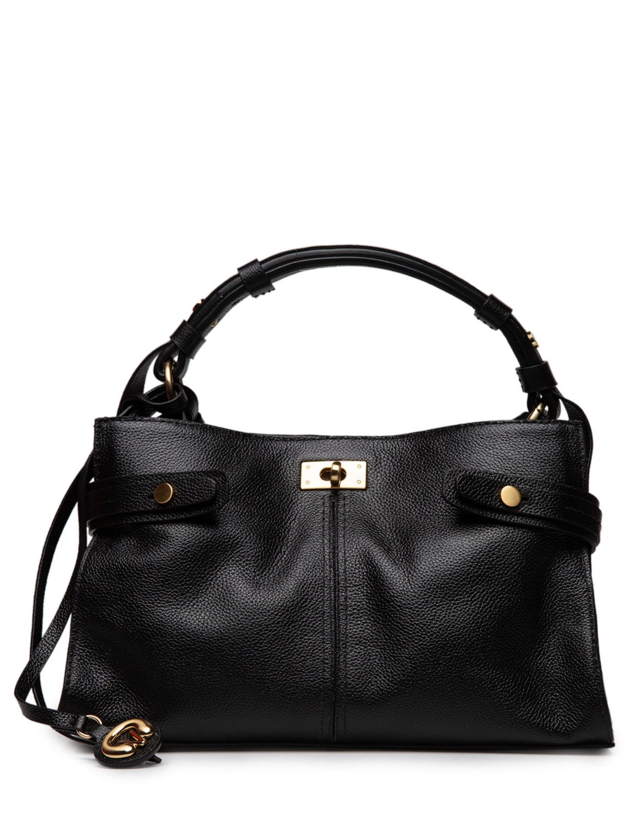 Bolsa Feminina Tote Jordan Média Preto Vicenza