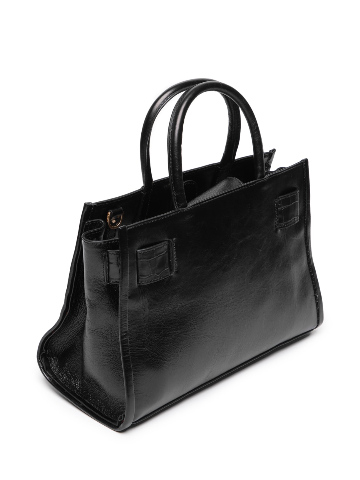 Bolsa Feminina Tote Joss Couro Preto Schutz