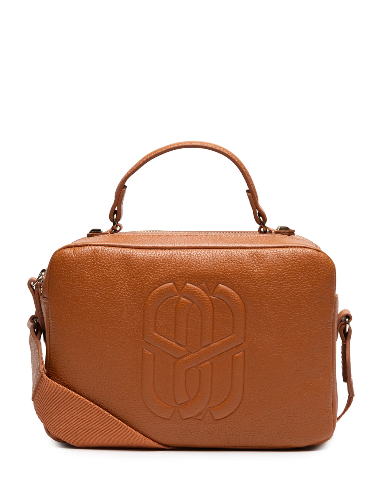 Bolsa Feminina Tote Joy Couro - Marrom