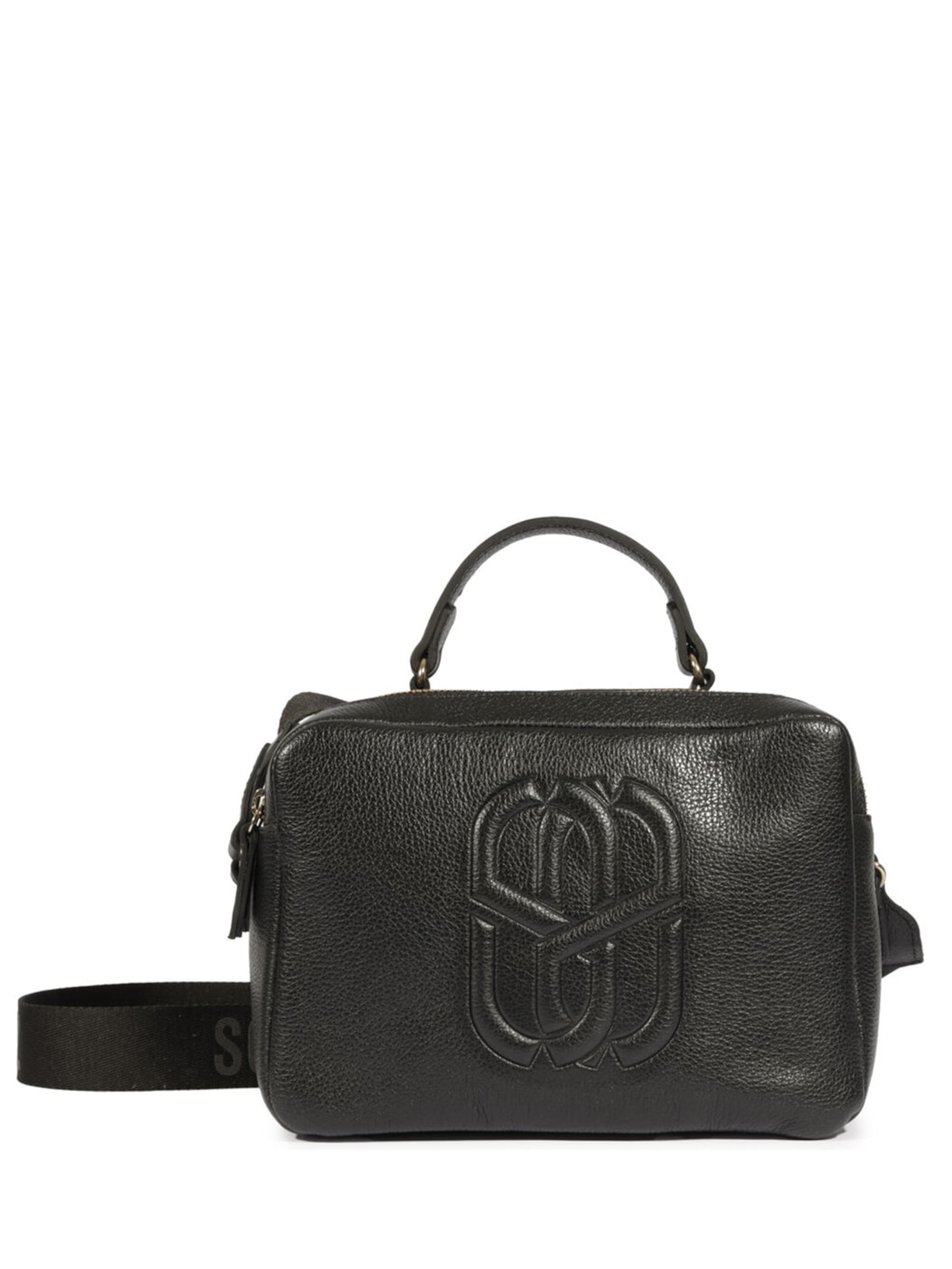 Bolsa Feminina Tote Joy Couro - Preto