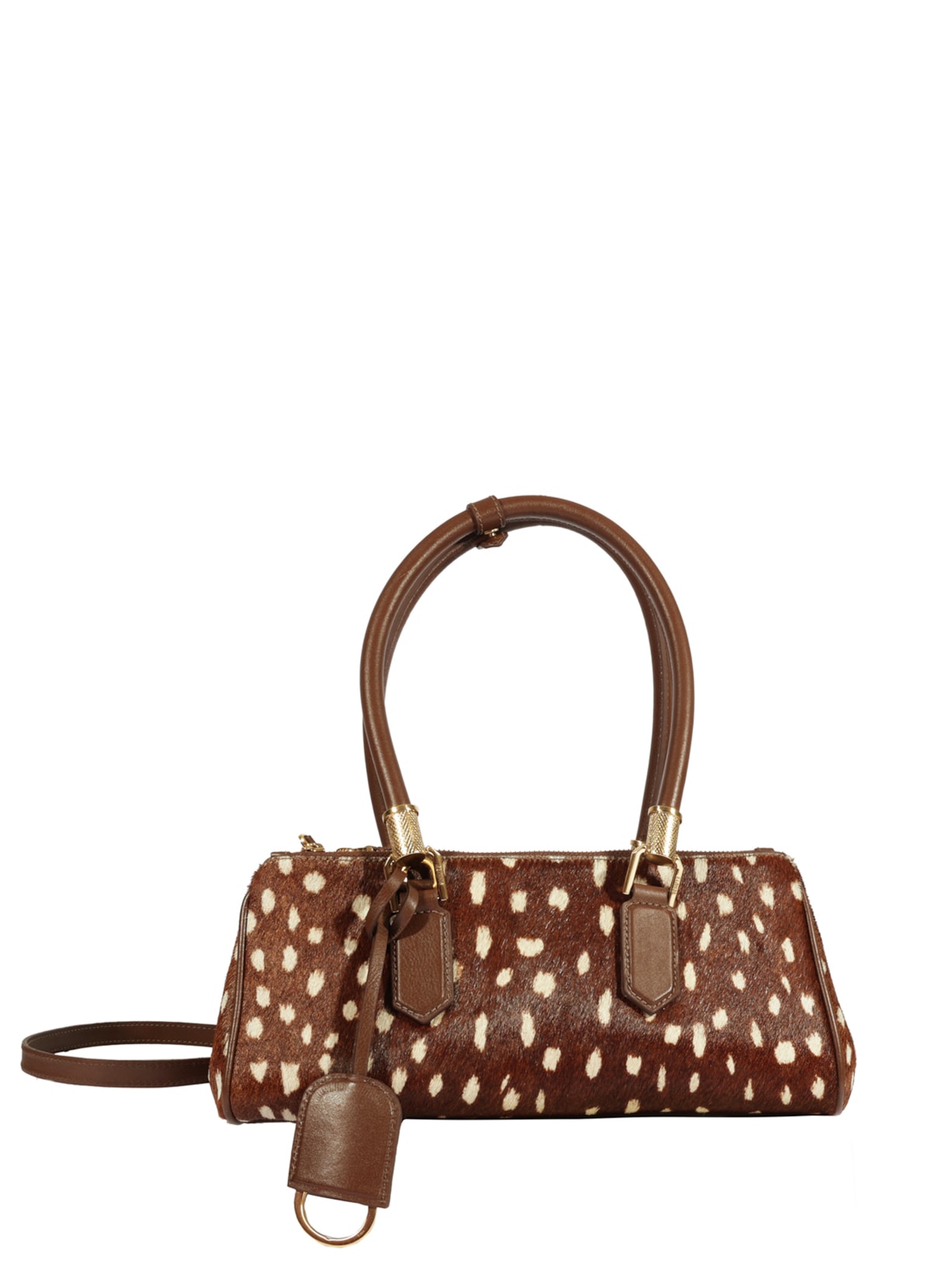 Bolsa Feminina Tote Lauren Couro - Animal Print